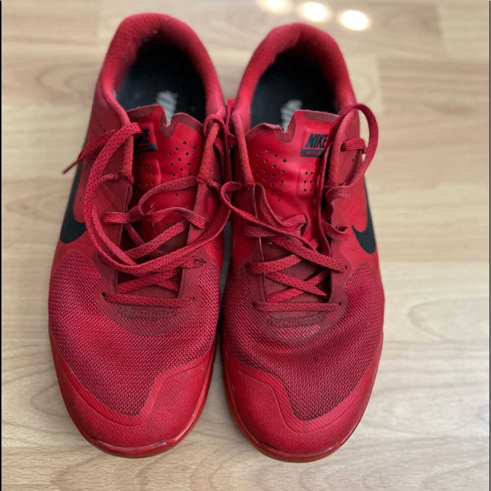Mens used custom Nike sneakers size 10